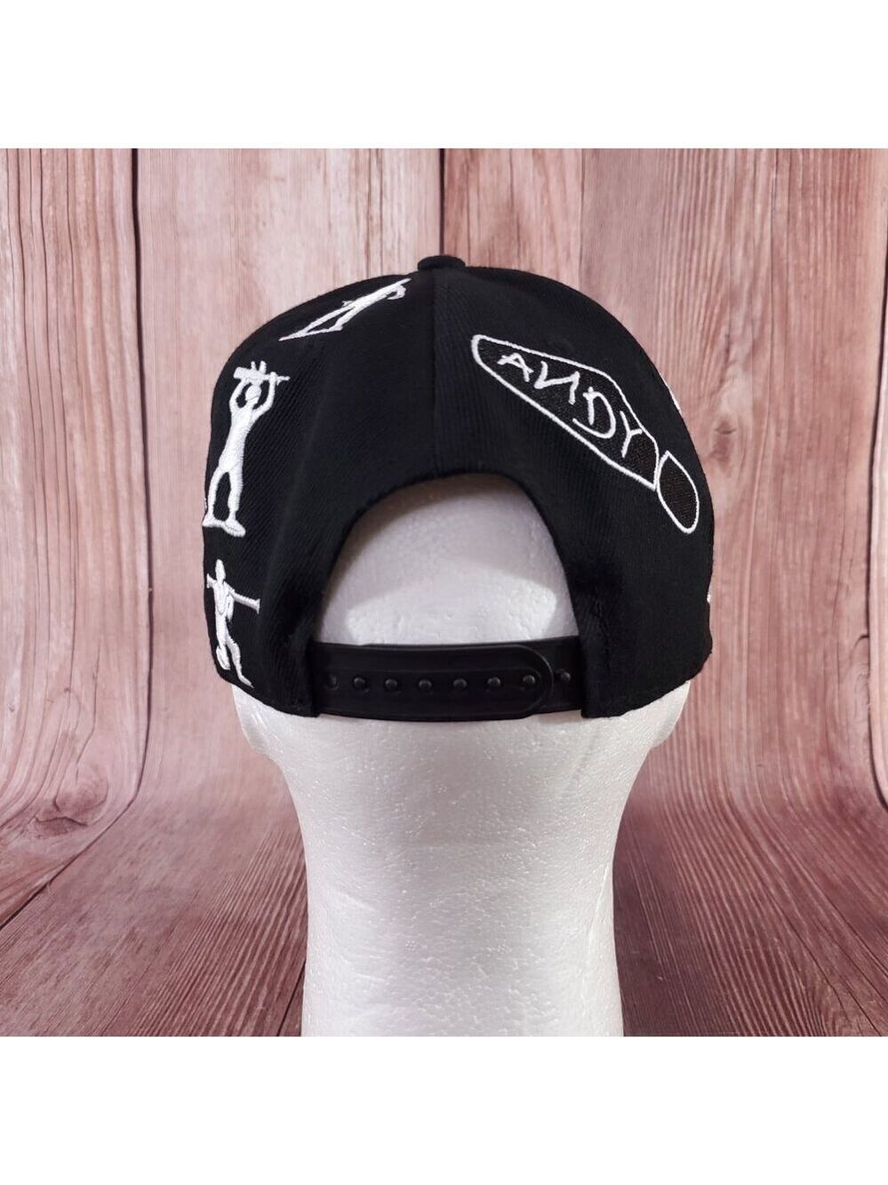 Rare Disney Pixar Toy Story Snapback Hat Unisex One Size Adjustable Black - Picture 4 of 16